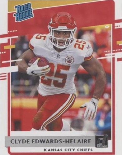 2020 Panini Donruss Clyde Edwards-Helaire #321
