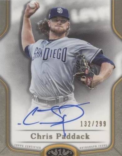 2020 Topps Tier One - Chris Paddack #BOA-CP