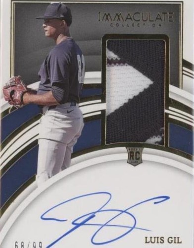2022 Panini Immaculate Collection - Luis Gil #114