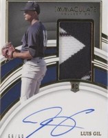 2022 Panini Immaculate Collection - Luis Gil #114