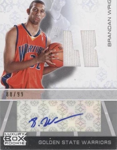2007-08 Topps Luxury Box - Brandan Wright #RAR BW