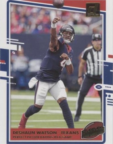 2020 Panini Donruss Deshaun Watson #H-DW