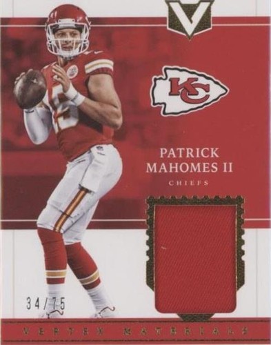 2017 Panini Vertex Patrick Mahomes II #VM-19