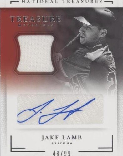 2016 Panini National Treasures - Jake Lamb #TSM-JL