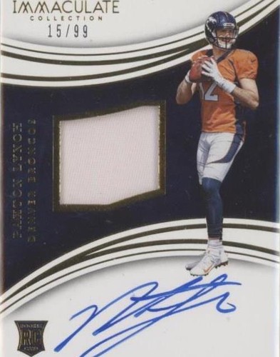 2016 Panini Immaculate Collection Paxton Lynch #103
