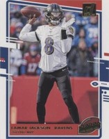 2020 Panini Donruss Lamar Jackson #H-LJ
