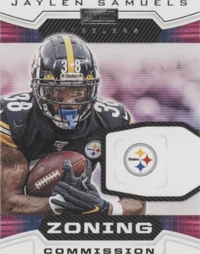 2020 Panini Playbook Jaylen Samuels #ZC-23
