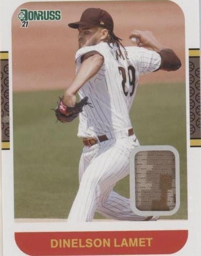 2021 Panini Donruss - Dinelson Lamet #87M-DL