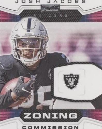 2020 Panini Playbook Josh Jacobs #ZC-15
