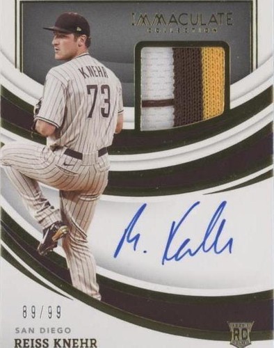 2022 Panini Immaculate Collection - Reiss Knehr #IMA-RK