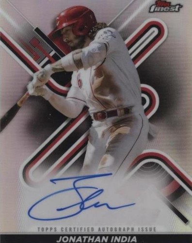 2022 Topps Finest - Jonathan India #FA-JI