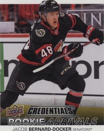 2021-22 Upper Deck Credentials - Jacob Bernard-Docker #RA-33