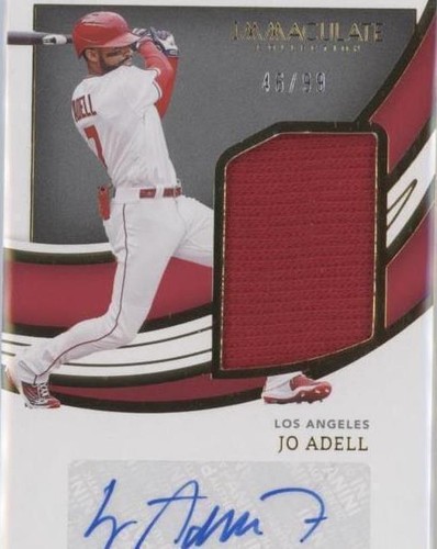 2022 Panini Immaculate Collection - Jo Adell #JSS-JO