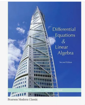 Differential Equations & Linear Algebra (Second Edition) Pearson Modern Classic