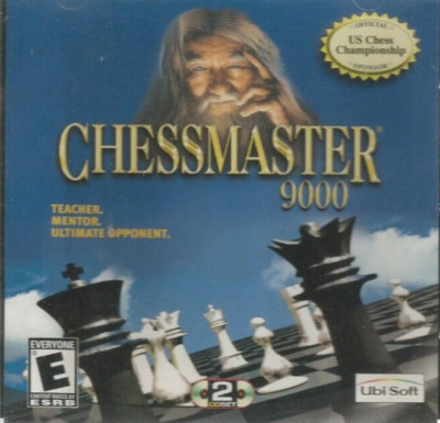 Chessmaster 9000 CD-ROM 2 Discs Windows 98/ME/XP PC Game BRAND NEW
