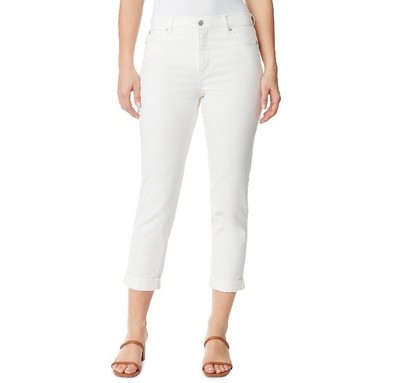 Gloria Vanderbilt Vintage White Denim Weekend Slim Boyfriend Jeans-NWT-16