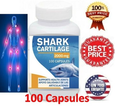 Natural Shark Cartilage 2000  CARTILAGO Repair Joint Cartilage #1