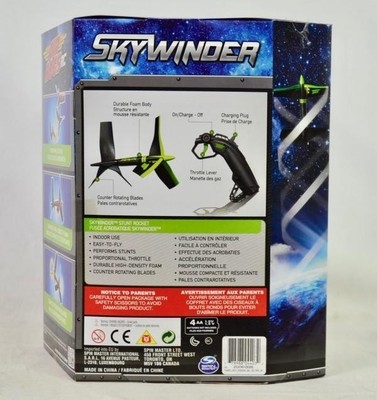 Air Hogs RC Skywinder R/C Stunt Rocket, Green