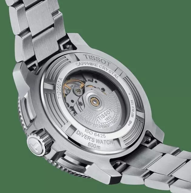 Pre-owned Tissot Seastar 2000 Professional Powermatic 80 Men's Watch T120.607.11.041.00ti