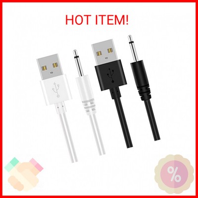 Bicmice 2.7Ft USB DC Charging Cable 2.5mm DC Charger Cord Fast Charging Replacem