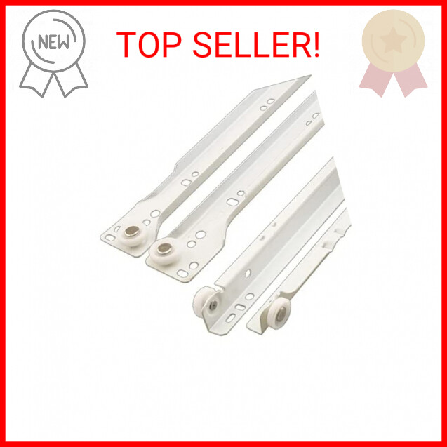 Prime-Line R 7211 Drawer Slide Kit – Replace Drawer Track Hardware – Self-Closin