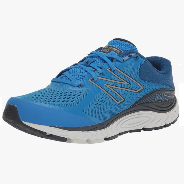 Pre-owned New Balance 200 Balance Men's 840 V5 Running Shoe, Blue, 9 X-wide
