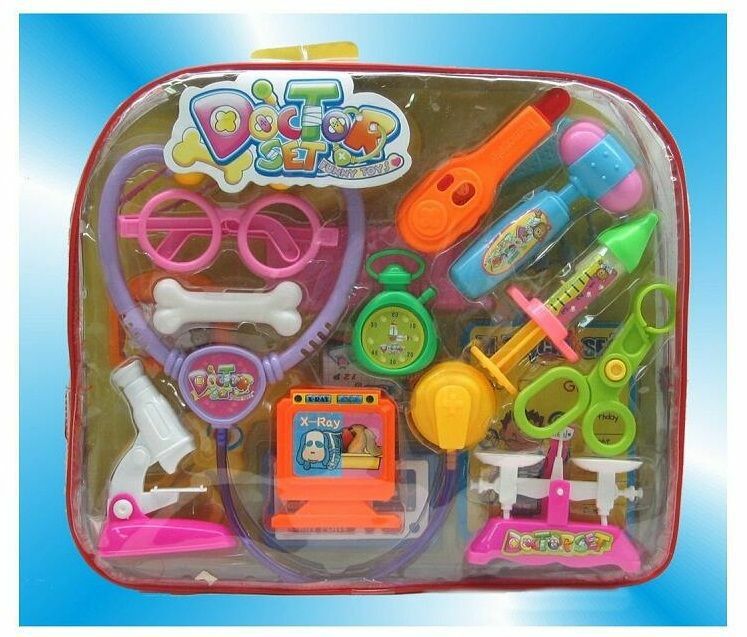 Doctor Set Borsa Dottore Giocattolo Gioco Bambina sar