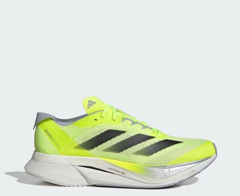 Adidas ADIZERO BOSTON 12 Men's Sneakers JQ2553 Lucid Lemon
