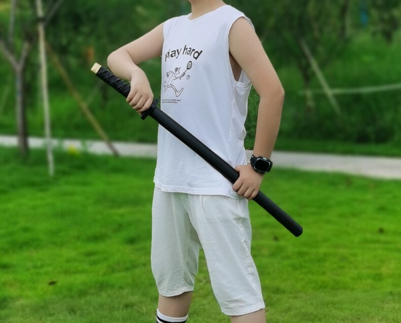 30" Katana Samurai Japanese Ninja Toy Sword Blade Cosplay Plastic Foam Props