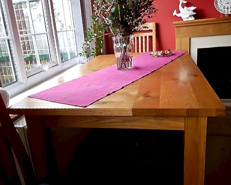Furniture Village Solid Oak Dining Table in Saltash, Cornwall Gumtree