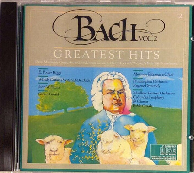 Bach Volume 2 Greatest Hits Audio CD - Very Good Condition