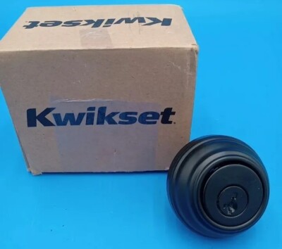 New double cylinder deadbolt feat smt in iron black 985 514 smt rcal rcs K3 V1