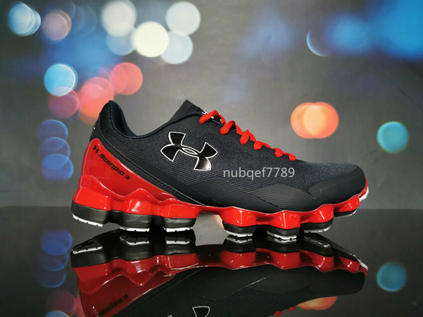 New Men/'s Under armour UA Scorpio 3 Generation Running Shoes Sport shoes red