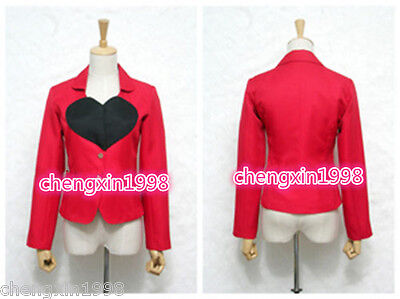 NEW Nana Nana Osaki Cosplay Custome (Coat) Outfit Jacket Heart AA.0132