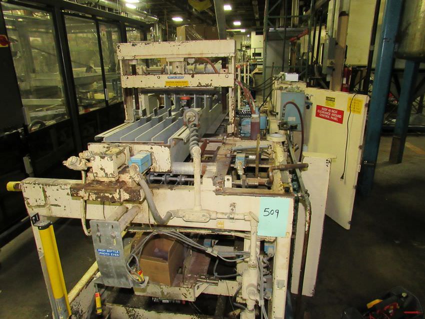 Miller Laner Drop Case Packer with Safety Curtain and Processor Controller