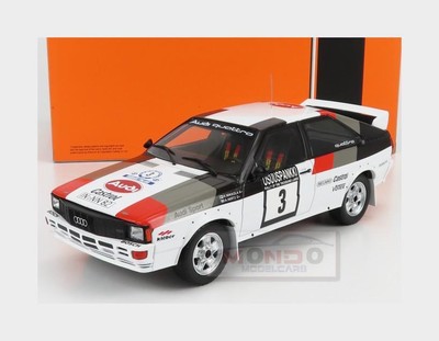 1:18 IXO Audi Quattro #3 Rally 1000 Lakes 1982 H.Mikkola A.Hertz 18RMC094A.20 Mo