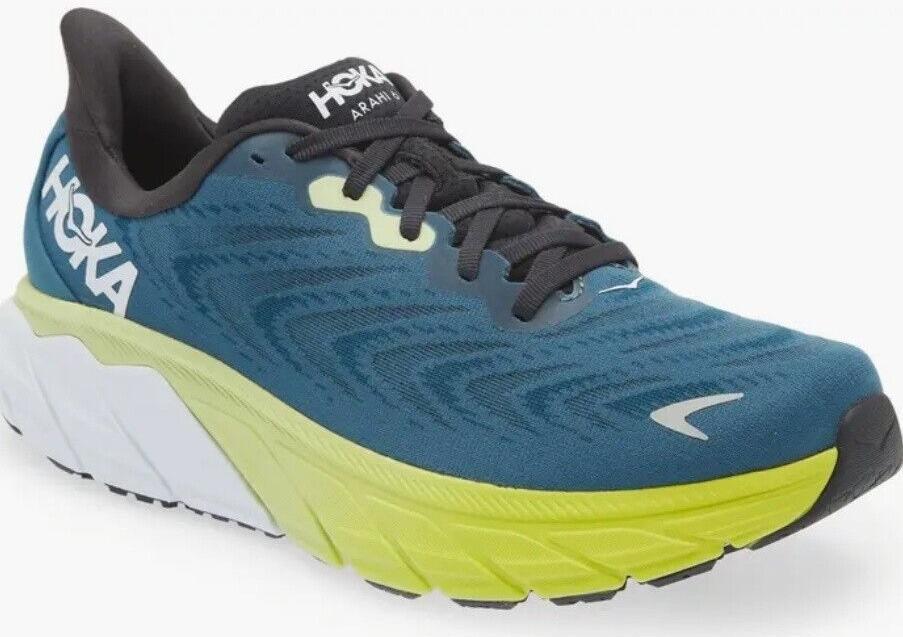 Size 12.5 - Hoka One One HOKA Arahi 6 Blue Graphite for sale