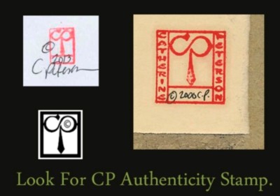 C Peterson 2000 Figures No 20 * Abstract Urban Dancers * Oil Painting * SIGNED