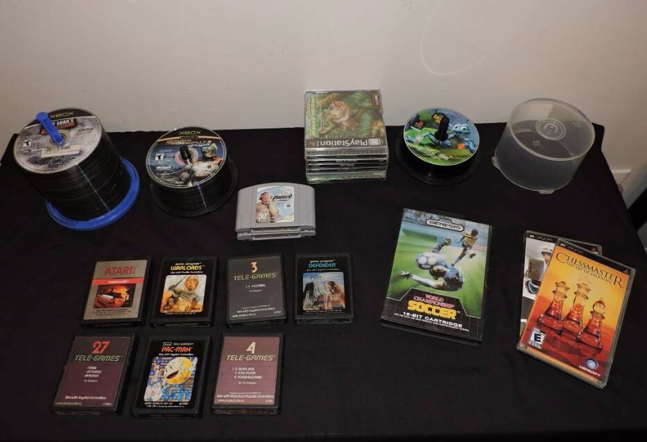 500 Plus Video Game Lot Xbox 1 Ps4 Ps3 See Description for Breakdown