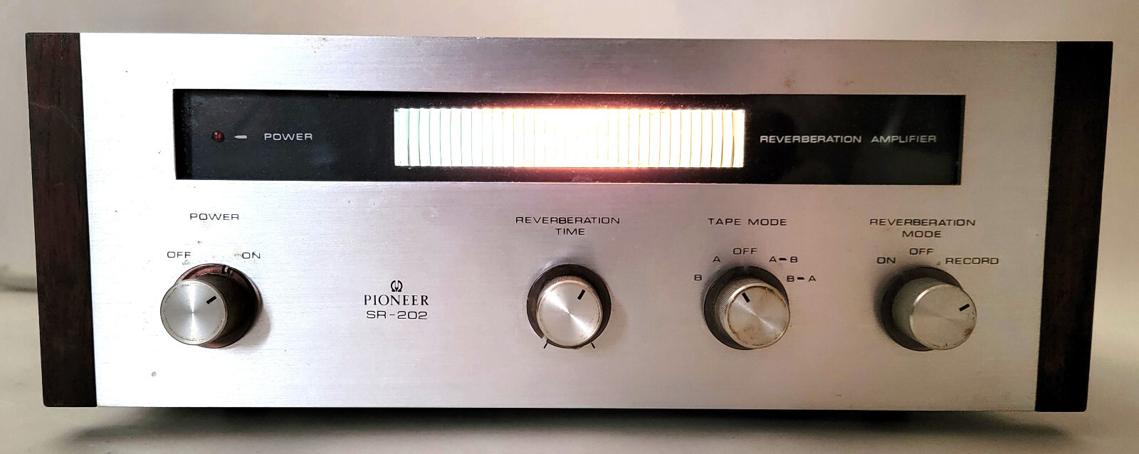 Pioneer SR-202 Reverberation Amplifier, Pro Serviced