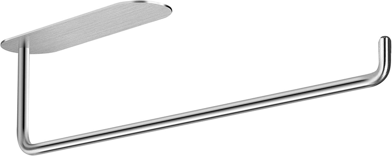 PAPER TOWEL HOLDER UNDER CABINET Kitchen Wall Mount Stainless Steel Hanging Rack
