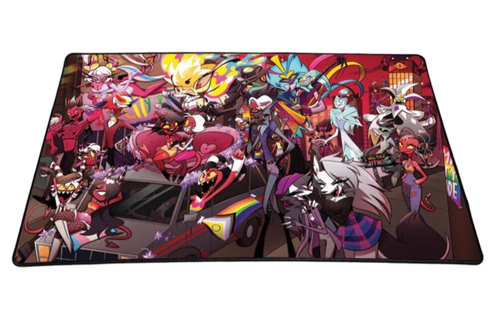 ヘルヴァボス　オジー、フィッザローリー公式プレイマット Amazon.co.jp: ヘルヴァボス Helluvaboss オジー フィズ プレイ