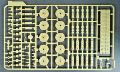 Meng 1/35 Scale King Tiger (Porsche Turret) Parts Tree B from Kit No. TS-037