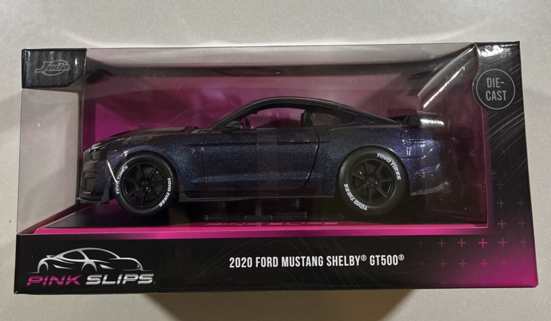 NEW 2023 Jada Pink Slips 2020 Ford Mustang Shelby GT500 1:24