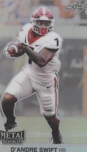 2020 Leaf Metal Rookie D'Andre Swift #LR-08