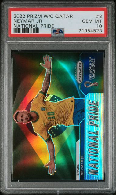 その他 prizm world cup National Pride Neymar Jr 2022 Prizm FIFA World Cup Qatar Neymar Jr. National Pride #3