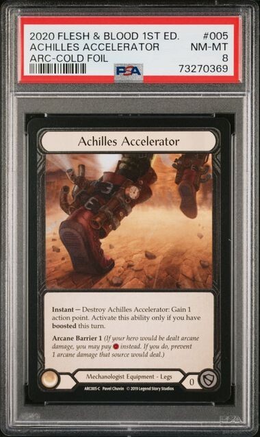 その他 FAB Achilles Accelerator Gold Foil Achilles Accelerator (Pro Quest) | Promotional Cards | Star