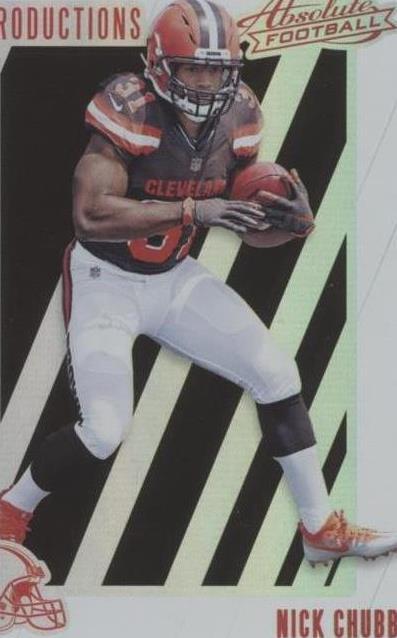 2018 Panini One Nick Chubb #3 for sale | eBay