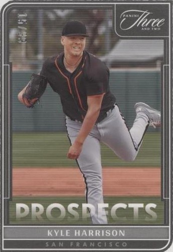 2022 Panini Three and Two - Kyle Harrison #P-30