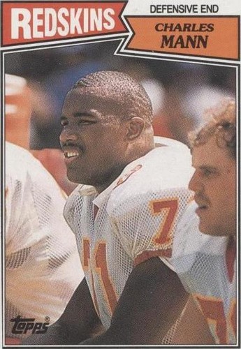 1987 Topps Charles Mann #74